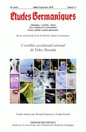 Etudes germaniques, no 03, 2010